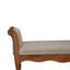 Currington Cotton Upholstered Bench