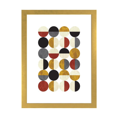 « demi-cercles », impression
