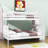 Dotza Kids Twin Over Full Bunk Bed-754371460