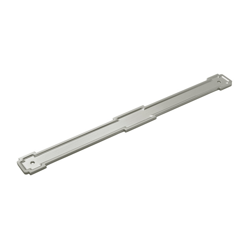 Coventry Collection Pull Backplate, Satin Nickel