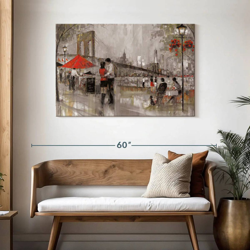 Leisha New York Romance, 30" H x 45" W
