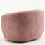 Fauteuil demi-tonneau pivotant rembourré Munehito-986386219