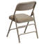 Chaises pliantes rembourrées en métal avec sièges rembourrés Oliverson-807844739