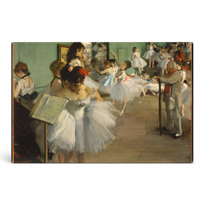 The Dance Class (1874) - Paysage, art mural sur toile