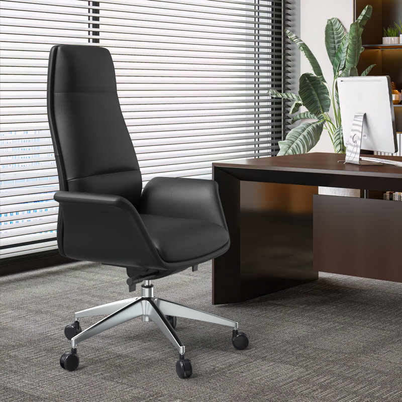Fauteuil de bureau Adelmar, Noir