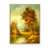 Toile naturelle avec cadre flottant