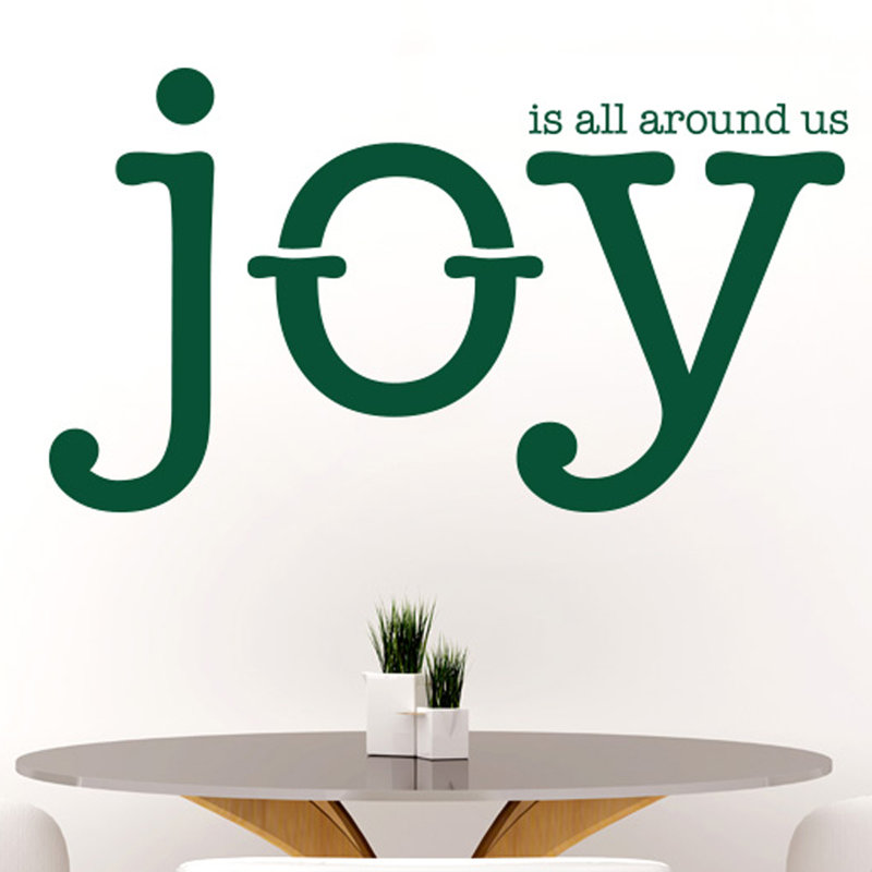 Wall Decal, Dark Green, Large