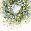 Couronne de porte artificielle 24 po printemps été fleur de grappe-144967687