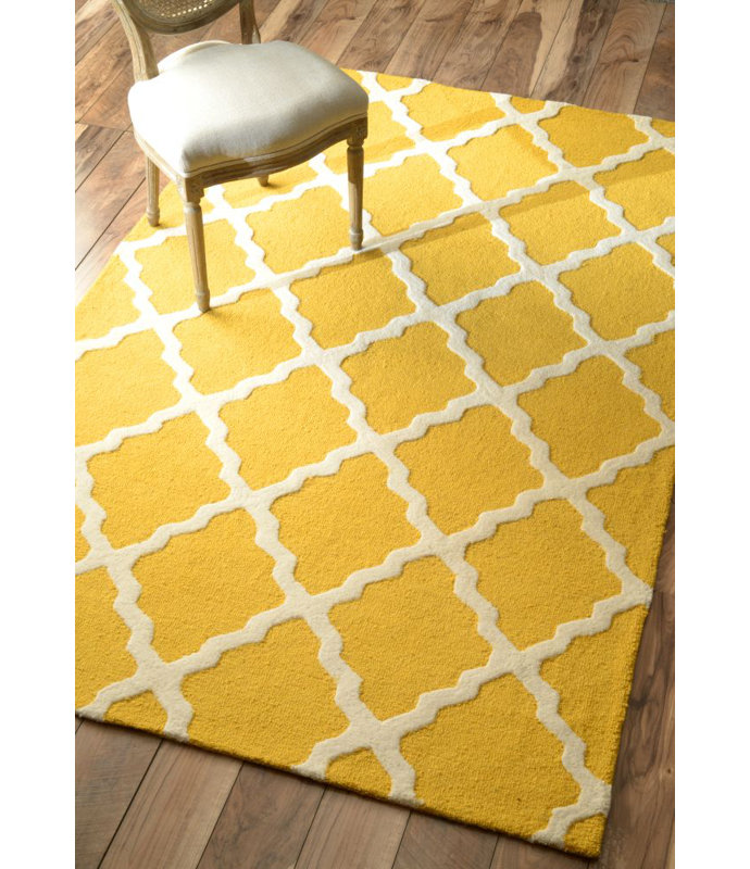 Tapis doré Tadlock, Rectangle 7'6" x 9'6"