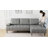 Jannet Faux Leather L-Shaped Sectional Right Hand Facing-1615682600