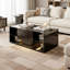 Solid Coffee Table with Storage-1408643527