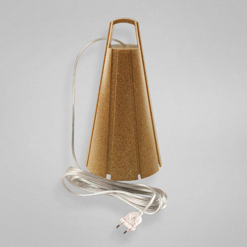 Leisha Melodee, lampe portative, bois