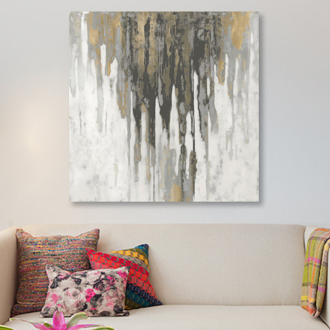 «Neutral Space III», reproduction d'art sur toile tendue, H 12 po x l 12 po x P 0,75 po, Toile tendue, Pas de tapis
