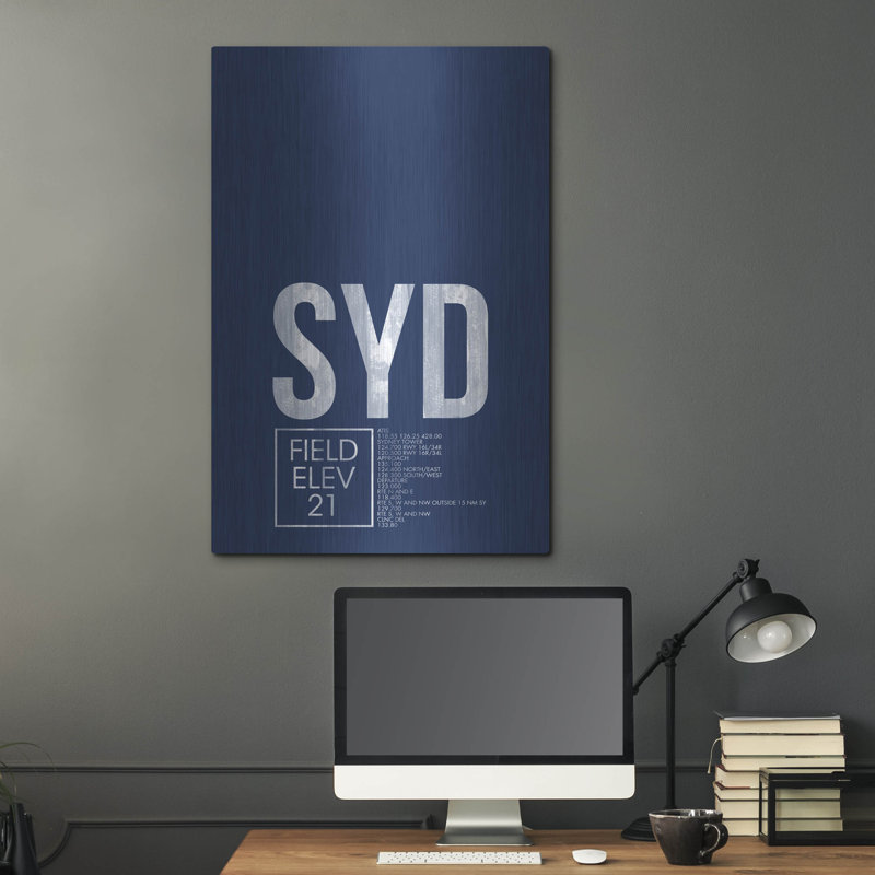 " SYD ATC " by O8 Left, 36" H x 24" W