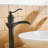 Harmony Fusion Waterfall Single Hole Single-Handle Vessel Bathroom Faucet Bathroom Faucet with Drain Assembly-47487305