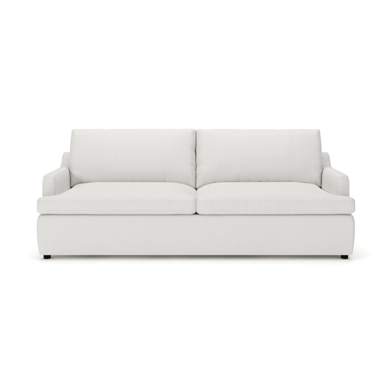 Canapé rembourré Essex, Natté Macarena beige