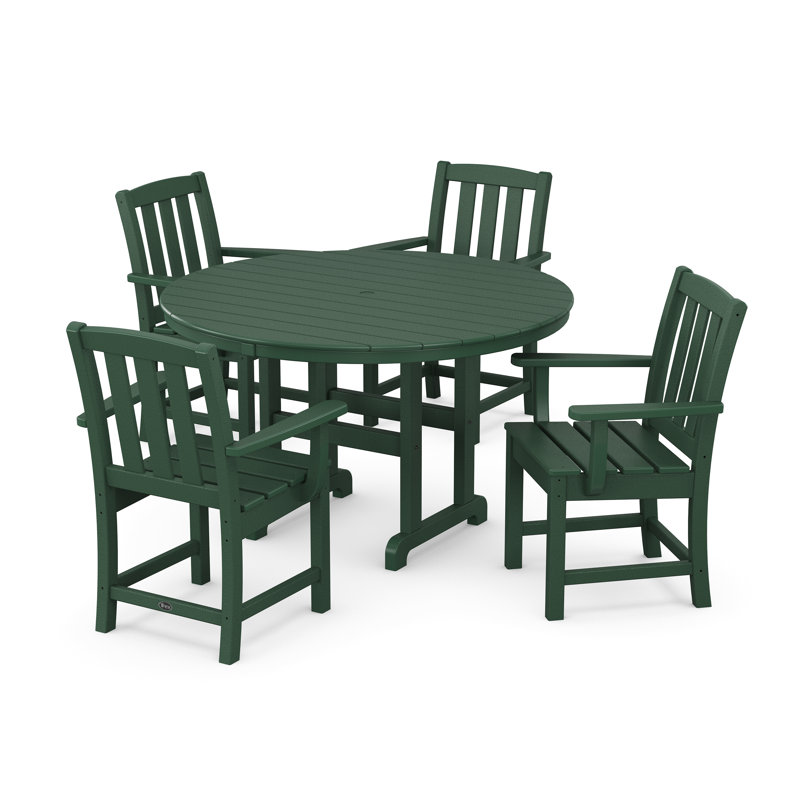 Ensemble repas 5 pièces Cape Cod, Forêt tropicale