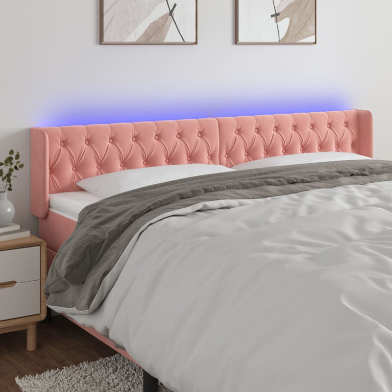 Davantay Headboard, Pink
