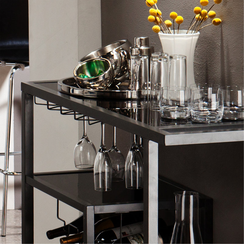 Bar Cart, Gray