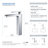 Infinity Vessel Sink Faucet Single-handle Bathroom Faucet-41659762-48024375