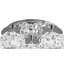 Vinton Glass Semi Flush Mount