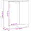 60cm Sideboard