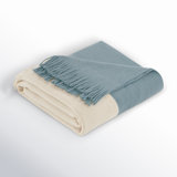 Linea Color Block Faux Cashmere Throw