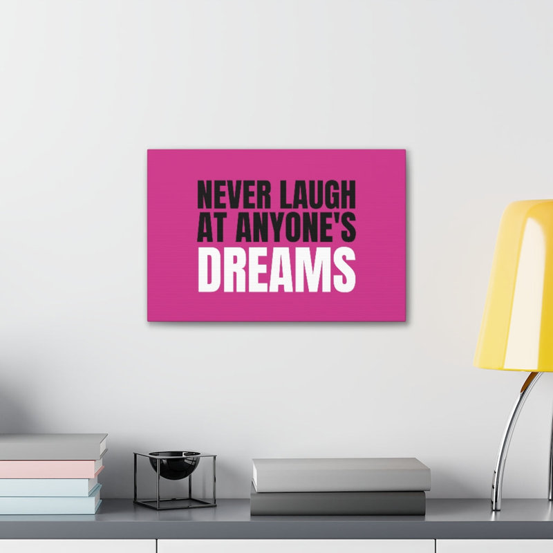 Décoration murale d'inspiration «Anyone's Dreams Motivation»