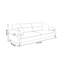 Canapé en tissu Log-104250391-104250393