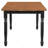 Hayward Walnut And Black Dining Table