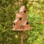 Large Copper Coloured Multi-Birdhouse Stakes