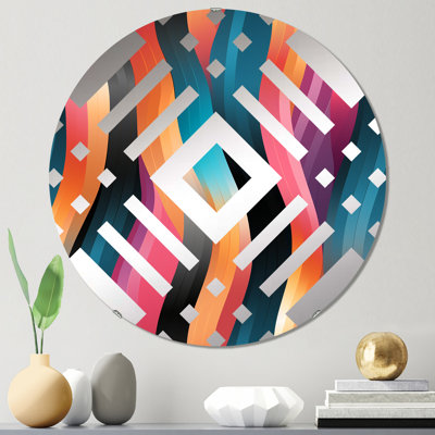 Miroir décoratif coloré