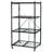 4 Tier Multipurpose Folding Storage Organizing Rack with Wheels
