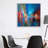 Bunny and Flags by Marianna Shakhova - Painting on Canvas-1166870920-1166870963