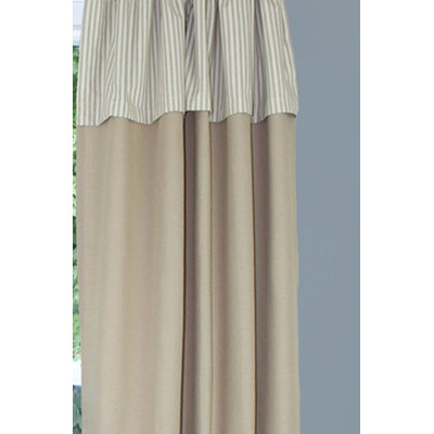 Abruscato Cotton Blackout Curtain Pair