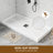 48/60"W x 32/36"D Multiple Sizes Single Threshold SMC Shower Pan Base with Drain Assembly, Non-Slip-112495621-112867672
