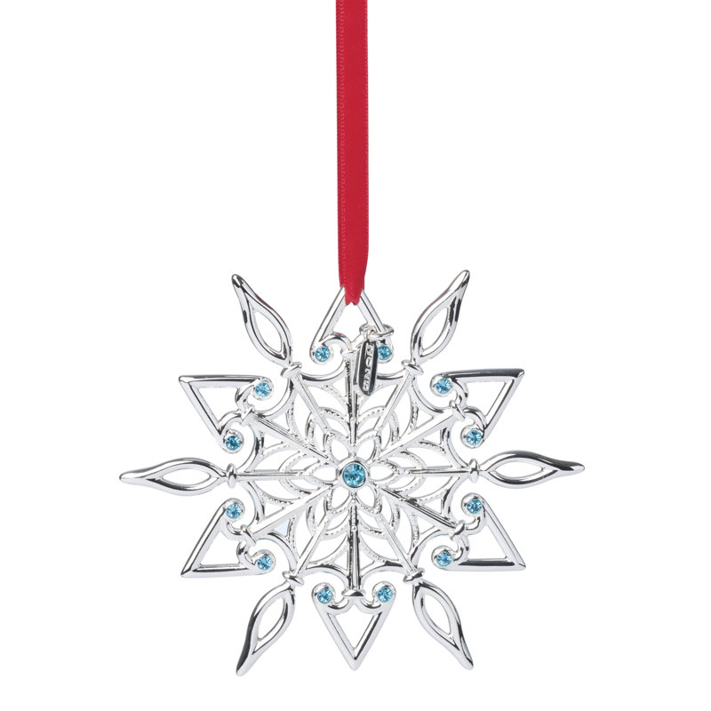 2025 Snow Majesty Silverplate Ornament
