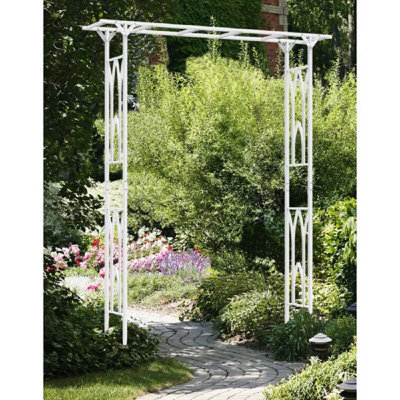 Soissons 206 cm W x 41 cm D in Clear