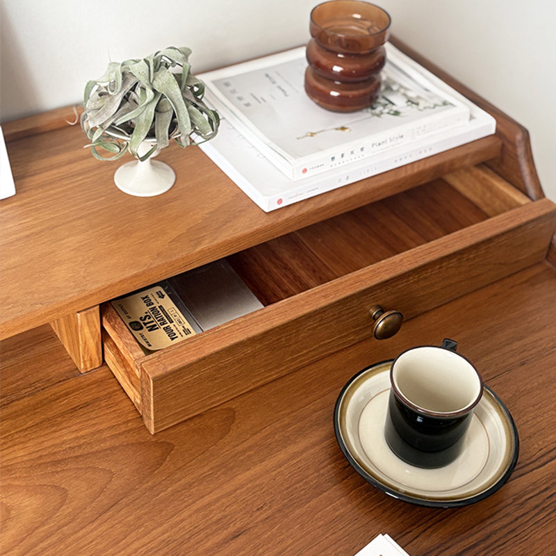Bureau moyen moyen, H 33,46 po x l 62,99 po x P 27,56 po