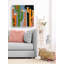 Reproduction d’art sur toile tendue « Colorful Cactuses » par Marmont Hill-1064095784