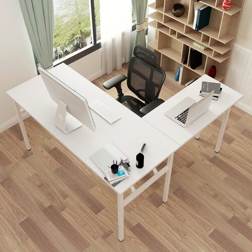 Inbox Zero Reversible L-Shape Desk & Reviews | Wayfair