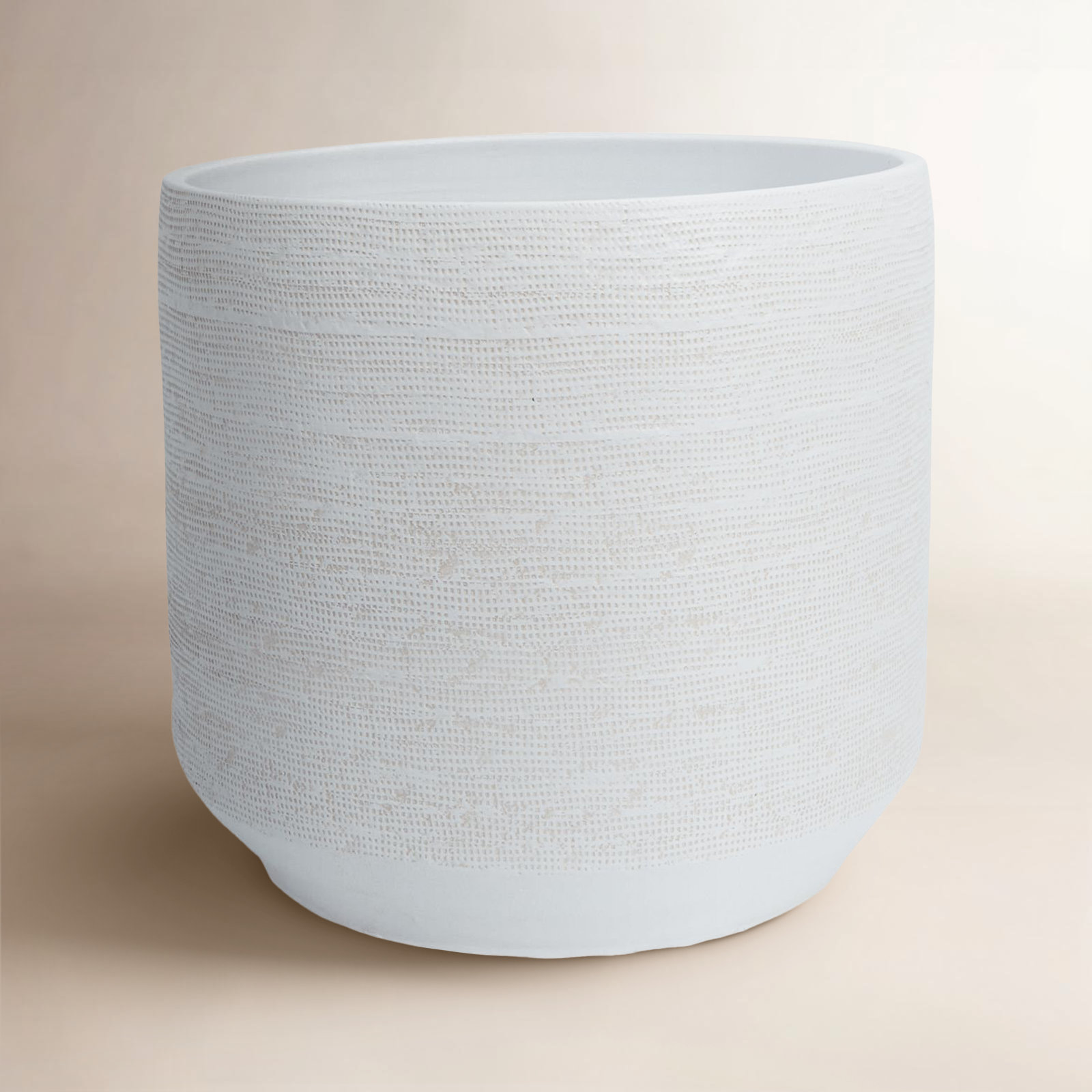 Bena 15" Ceramic Pot Planter, 13.5" H x 14.75" W x 14.75" D