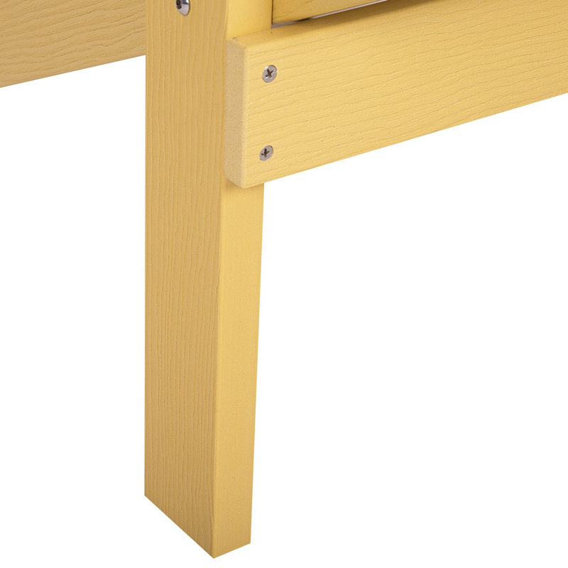 Calais Outdoor Adirondack Chair, Yellow