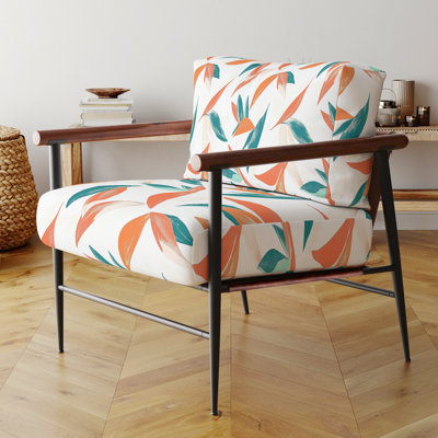 Chaise rembourrée Coastal - Fauteuil Paradise Petal