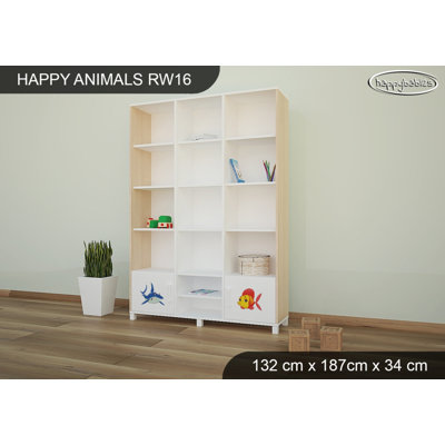 187cm H X 132cm W Kids Bookcase