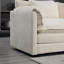 Canapé modulaire en forme de L de 112 po avec repose-pieds et mousse à mémoire de forme Millan-977892415