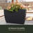Mayne Kobi 36-Inch Self-Watering Tall Rectangular Planter-2071384062