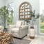 Ceramic Decorative Vase with White Body
