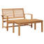 Garden Bench and Table Set