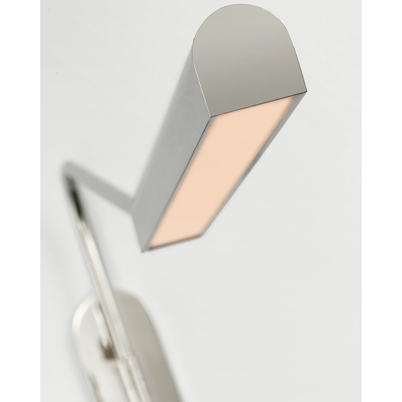 Austin 1 - Light LED Armed Sconce, Polished Nickel